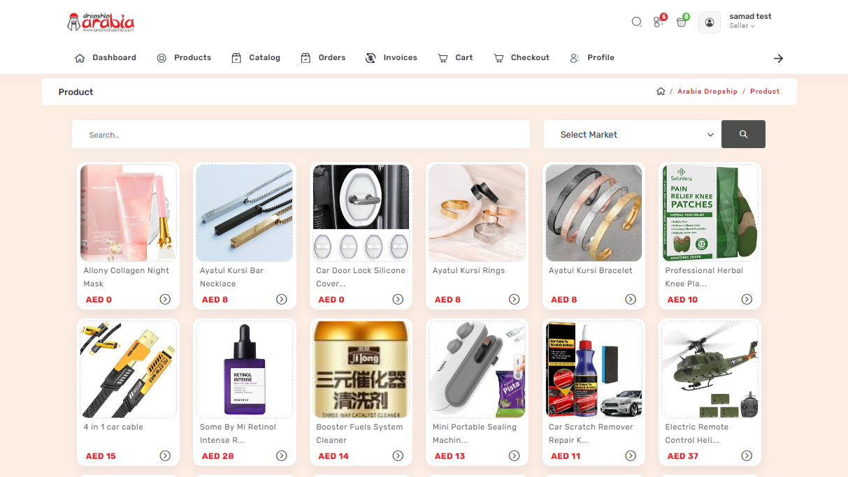 Wide Range of Dropshipping Products